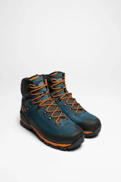 Wanderschuhe>Meindl Air Revolution 4.6 Herren (Petrol/Orange)