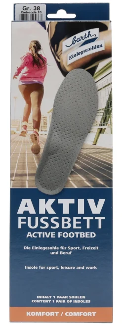 Einlegesohlen>Barth Shoes AKTIV FUSSBETT Einlegesohle