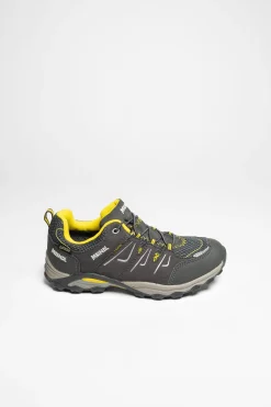 Wanderschuhe>Meindl Alon Junior GTX Kinder (Graphit/Gelb)