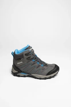 Winterschuhe>Meindl Arigo Junior Mid GTX Kinder (Anthrazit/Blau)