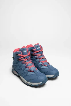 Winterschuhe>Meindl Arigo Junior Mid GTX Kinder (Jeans/Pink)