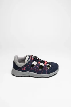 Sandalen>Lowa Arioso Junior Kinder (Navy/Pfirisch)