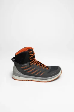 Wanderschuhe>Lowa Axos GTX Mid Herren (Graphit/Flame)