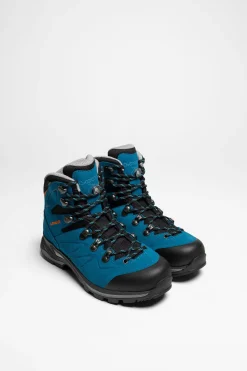 Wanderschuhe|Trekkingschuhe>Lowa Badia GTX Ws Damen (Türkis/Mandarine)