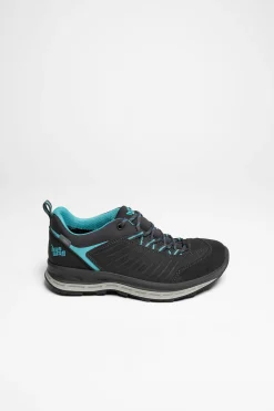 Wanderschuhe>Hanwag Blueridge Low Lady Es Damen (Asphalt/Ocean)