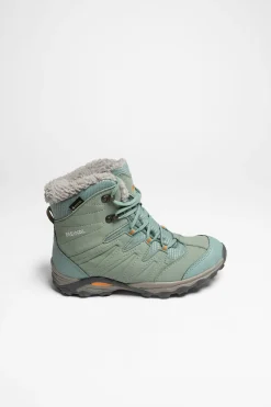 Winterschuhe>Meindl Calgary Junior GTX Kinder (Linde/Orange)