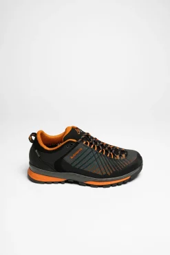 Wanderschuhe>Lowa Carezza GTX Lo Herren (Anthrazit/Orange)