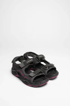 Sandalen>Lowa Duralto Trail Ws Damen Graphit/Beere