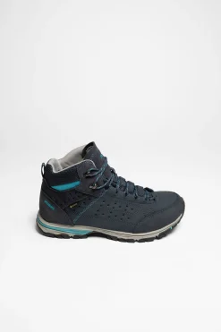 Wanderschuhe>Meindl Durban Lady Mid GTX Damen (Marine/Petrol)