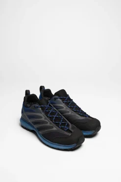 Wanderschuhe>Hanwag Evorado Low GTX Herren (Asphalt/Blue)
