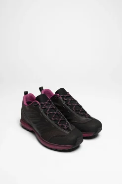 Wanderschuhe>Hanwag Evorado Low Lady GTX Damen (Asphalt/Berry)