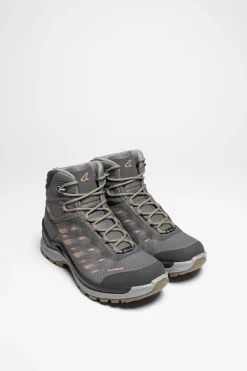 Bergschuhe>Lowa Ferrox GTX Mid Ws Damen (Grau/Rose)