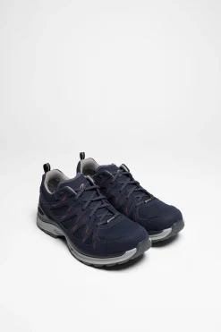 Wanderschuhe>Lowa Innox Evo II GTX Ws Damen (Navy/Rotholz)