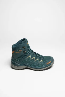Wanderschuhe>Lowa Innox Pro GTX Mid Ws Damen (Petrol/Arktis)