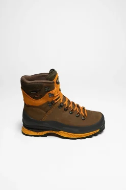 Trekkingschuhe|Bergschuhe>Meindl Island Mfs Active Rock Herren (Orange/Braun)