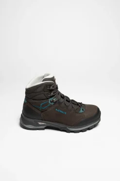 Wanderschuhe|Trekkingschuhe>Lowa Lady Ligth LL Damen Schiefer/Türkis