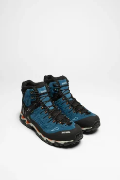 Wanderschuhe|Trekkingschuhe>Meindl Lite Hike GTX Herren (Blau/Orange)