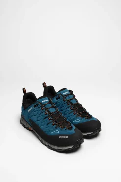Wanderschuhe|Trekkingschuhe>Meindl Lite Trail GTX Herren (Blau/Orange)