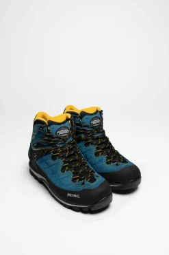 Wanderschuhe|Trekkingschuhe>Meindl Litepeak GTX Herren (Ocker/Petrol)