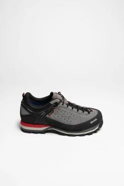Wanderschuhe>Meindl Literock GTX Herren (Granit/Rot)