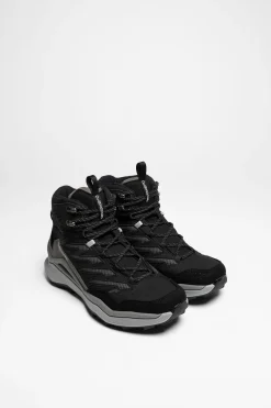 Wanderschuhe>Lowa Maddox Pro GTX Mid Herren (Schwarz/Grau)