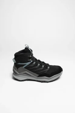 Wanderschuhe>Lowa Maddox Pro GTX Mid Ws Damen (Schwarz/Grau)