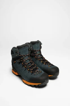 Wanderschuhe|Trekkingschuhe>Hanwag Makra Trek GTX Herren (Stahl/Orange)