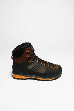 Wanderschuhe|Trekkingschuhe>Lowa Mangart GTX Mid Herren (Anthrazit/Flame)