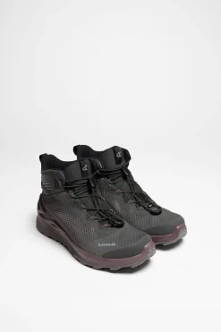 Wanderschuhe|Approachschuhe>Lowa Merger GTX Mid Ws Damen (Rose/Schwarz)