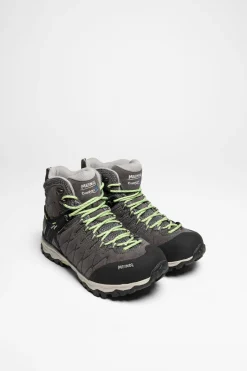 Wanderschuhe>Meindl Mondello Lady Mid GTX Damen (Grau/Lemon)