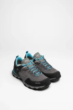 Wanderschuhe>Meindl Ontario Lady GTX Damen (Grau/Azurblau)