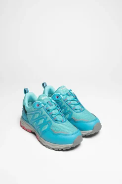 Wanderschuhe>Meindl Prisma Junior Kinder (Türkis/Pink)