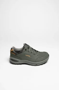 Wanderschuhe>Lowa Renegade Evo GTX Lo Ws Damen Graphit/Aprikose