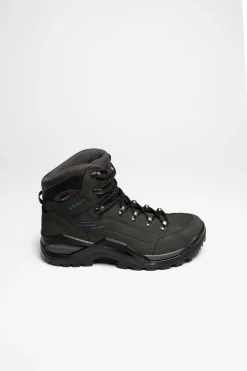 Wanderschuhe>Lowa Renegade EVO GTX Mid Anthrazit/Stahlblau