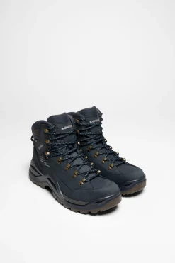 Wanderschuhe>Lowa Renegade Evo GTX Mid Herren (Navy/Grau)