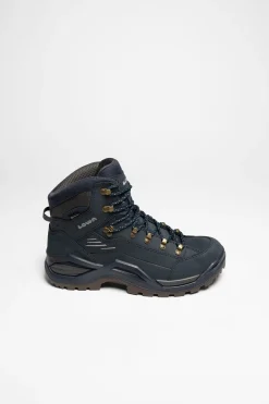 Wanderschuhe>Lowa Renegade Evo GTX Mid Herren (Navy/Grau)