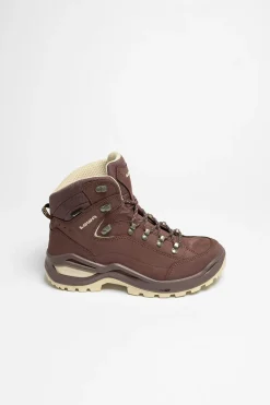 Wanderschuhe>Lowa Renegade Evo GTX Mid Ws Damen Altrosa/Panna