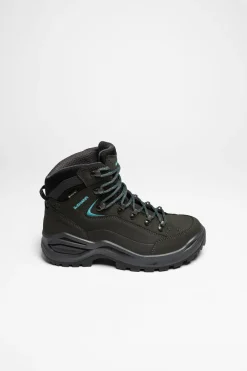 Wanderschuhe>Lowa Renegade EVO GTX Mid Ws S (Asphalt/Türkis)