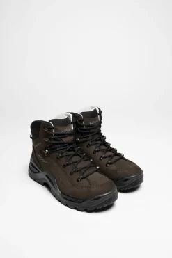 Wanderschuhe>Lowa Renegade Evo LL Mid Herren (Dunkelbraun/Schwarz)