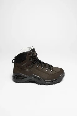 Wanderschuhe>Lowa Renegade Evo LL Mid Herren (Dunkelbraun/Schwarz)