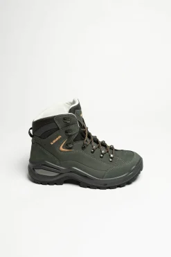Wanderschuhe>Lowa Renegade Evo LL Mid Ws Damen (Graphit/Aprikose)