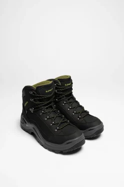 Wanderschuhe|Bergschuhe>Lowa Renegade GTX Mid Herren (Schwarz/Oliv)