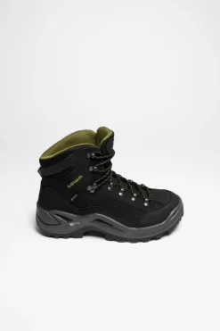 Wanderschuhe|Bergschuhe>Lowa Renegade GTX Mid Herren (Schwarz/Oliv)