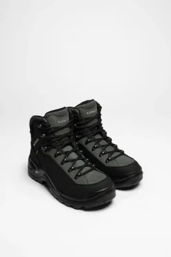 Winterschuhe|Wanderschuhe>Lowa Renegade Warm GTX Mid Herren (Schwarz/Grau)