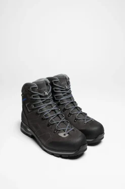 Wanderschuhe>Lowa Santiago GTX Herren (Anthrazit/Blau)
