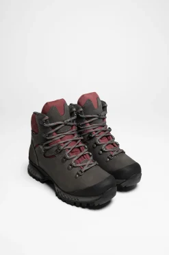 Trekkingschuhe|Bergschuhe>Hanwag Tatra II Lady GTX Damen Asphalt/Dark Garnet