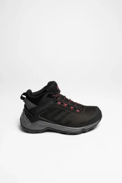 Wanderschuhe>adidas Terrex Eastrail Mid GTX W Damen (CARBON/CBLACK/ACTPNK)