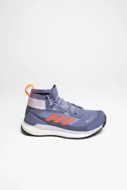 Wanderschuhe>adidas Terrex Free Hiker G Damen (Blau/Rot)