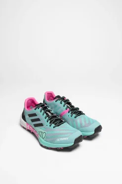 Wanderschuhe>adidas Terrex Speed Pro W Damen (Weiß/Türkis)