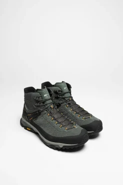 Wanderschuhe>Meindl Top Trail Mid GTX Herren (Loden/Orange)